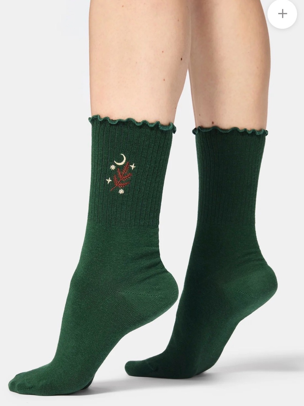 Disturbia Abellona embroidered sock - Picture 2 of 8